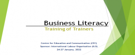 Training on Financial Literacy